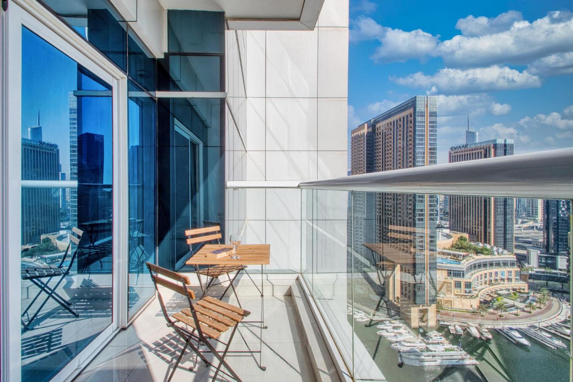 Apartament Iconic 2Br With Marina Views Dubaj Zewnętrze zdjęcie