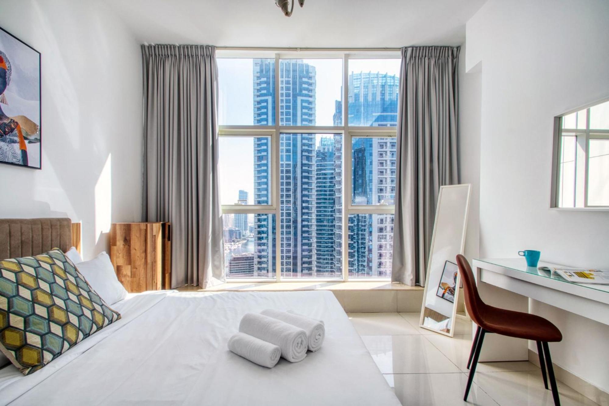 Apartament Iconic 2Br With Marina Views Dubaj Zewnętrze zdjęcie